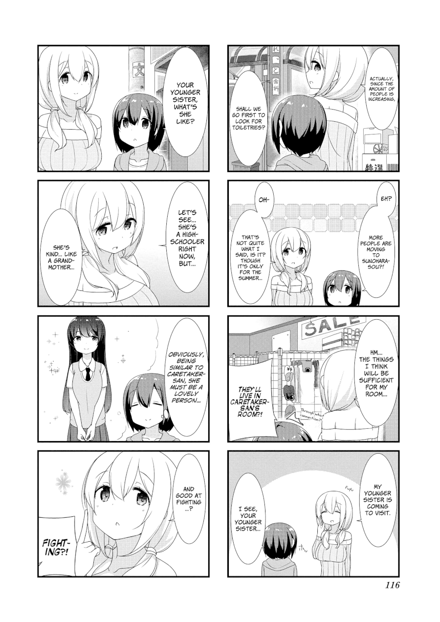 Sunoharasou no Kanrinin-san - Chapter 13 Page 4