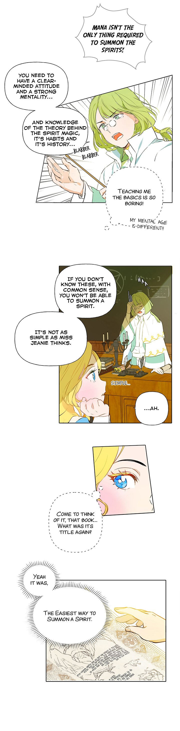 The Golden Haired Elementalist - Chapter 3 Page 23