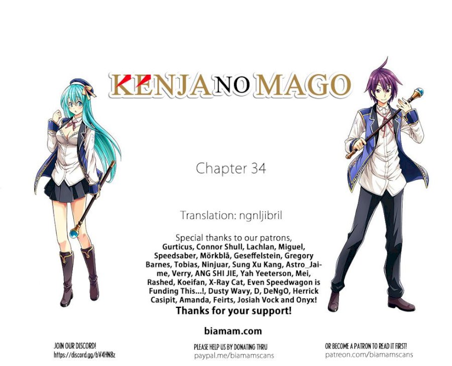 Kenja no Mago - Chapter 34 Page 1