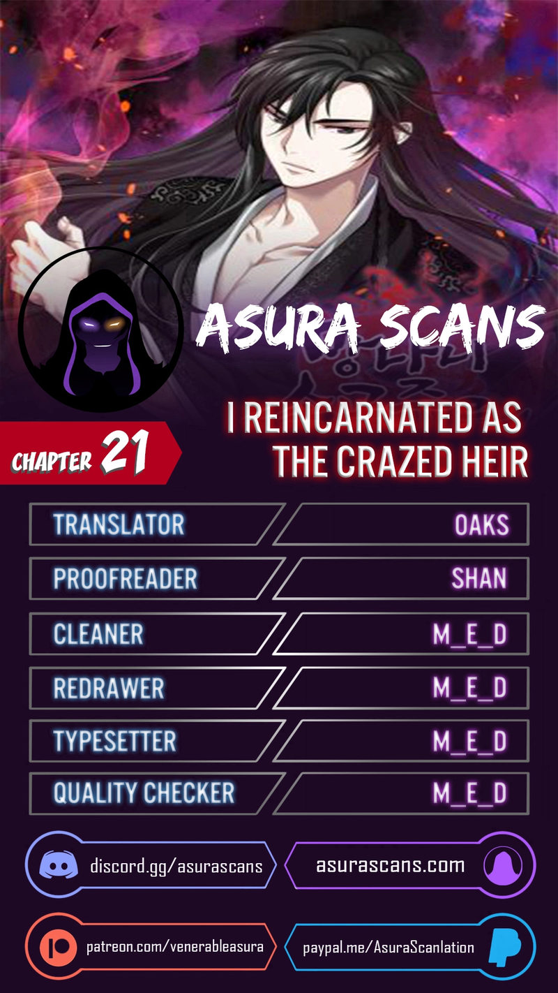I Reincarnated As The Crazed Heir - Chapter 21 Page 1