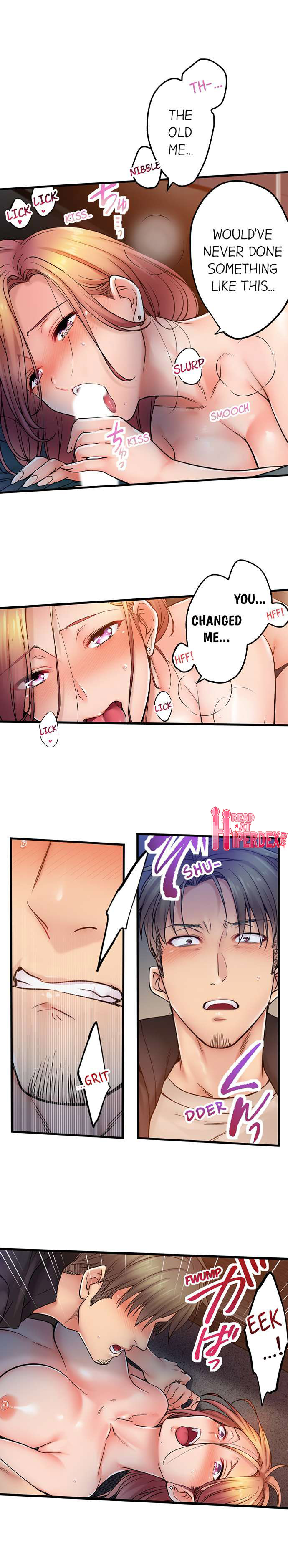 I Can’t Resist His Massage! Cheating in Front of My Husband’s Eyes - Chapter 98 Page 9