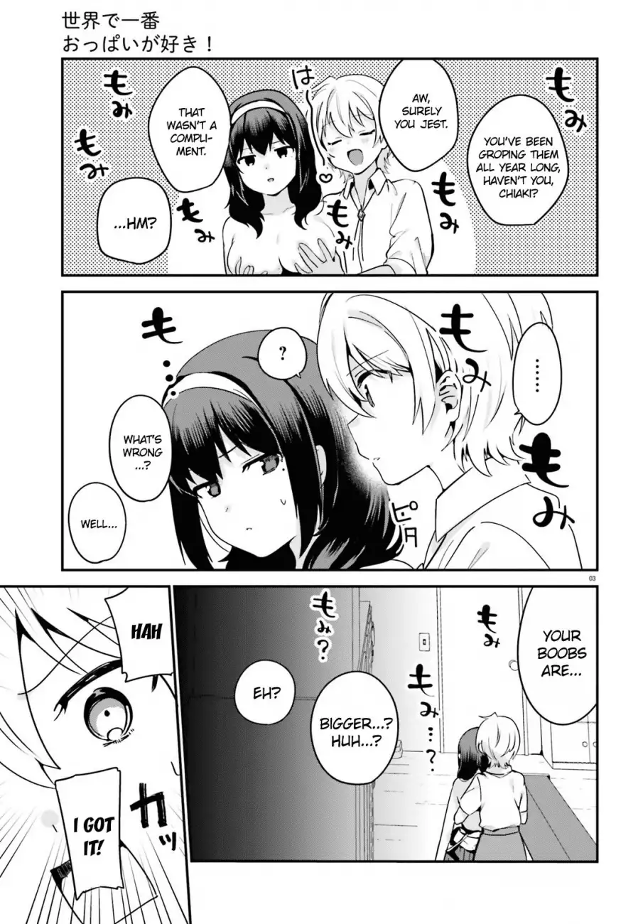 Sekai de Ichiban Oppai ga Suki! - Chapter 36 Page 3