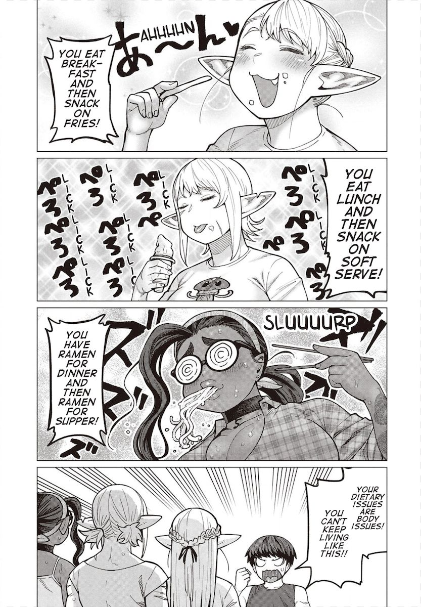 Elf-San Wa Yaserarenai. - Chapter 31 Page 6