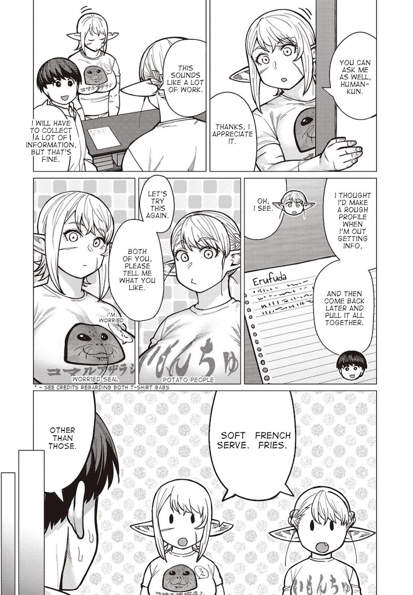 Elf-San Wa Yaserarenai. - Chapter 37 Page 9